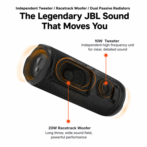 JBL Flip 6 Portable Bluetooth Speaker | Waterproof, Bold Sound & Ultra-Compact
