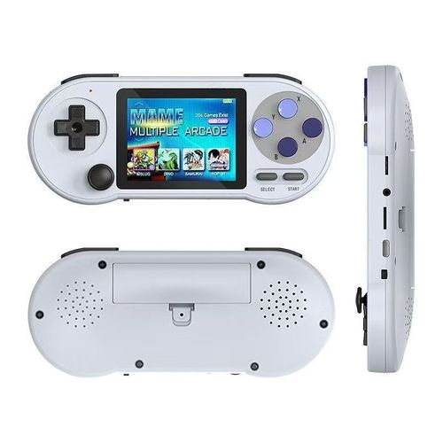 SF2000 IPS 3 Inch Portable Handheld Game Console Built-in 6000 Games Retro Video Game Consoles Support AV Output