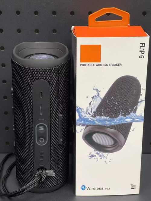 New Flip6 Outdoor Waterproof Portable Wireless BT 5.0 Speaker Subwoofer Bass TF USB FM Assisted New Bass Flip 6 Speaker