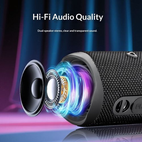 New Flip6 Outdoor Waterproof Portable Wireless BT 5.0 Speaker Subwoofer Bass TF USB FM Assisted New Bass Flip 6 Speaker