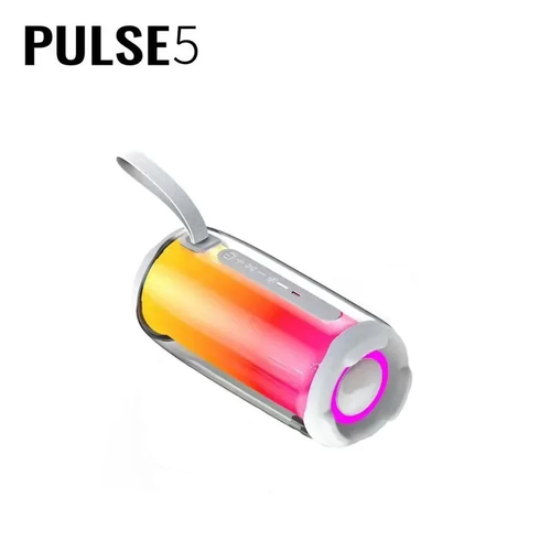 PULSE 5 Wireless Speaker Portable Column RGB Atmosphere Lamp Audio Boombox Outdoor Waterproof Subwoofer With Mic