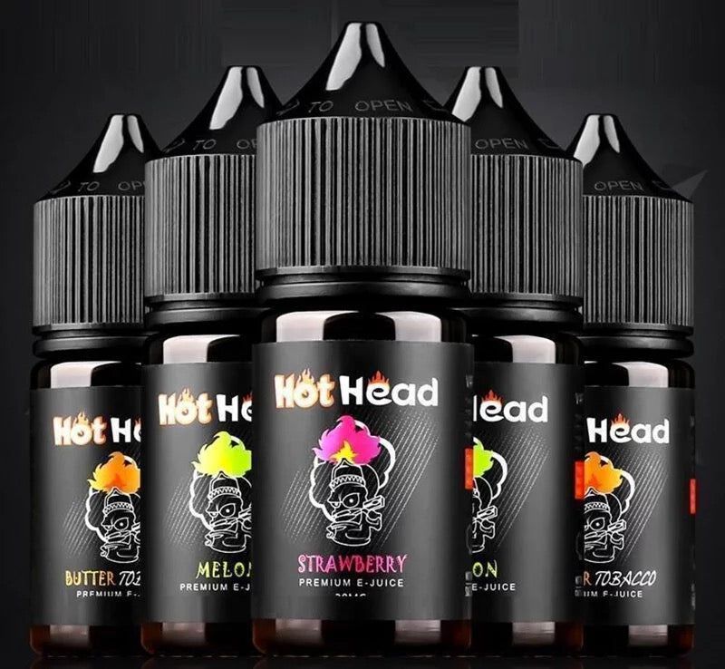 Hot Head煙油 多口味搭配30ml，日常補貨與輪換更省心