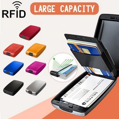 🎁RFID anti-theft wallet clip