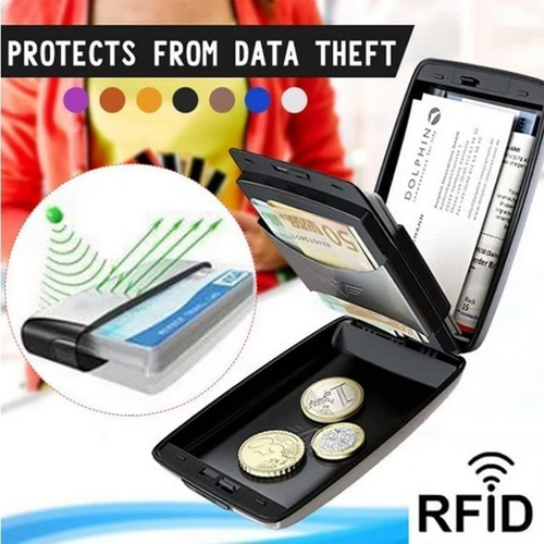 🎁RFID anti-theft wallet clip