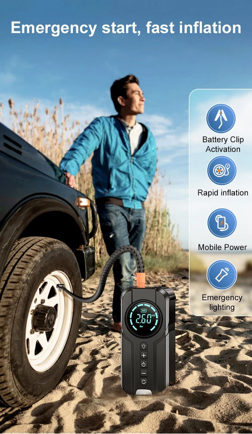New upgrade of technology Car inflatable pump