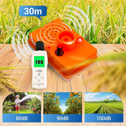 Bird Scare Reflector & Wind Spinner with Sound