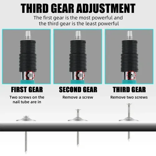 Cement wall nails wall fastening steel nail gun concrete nail gun mini portable steel nail gun