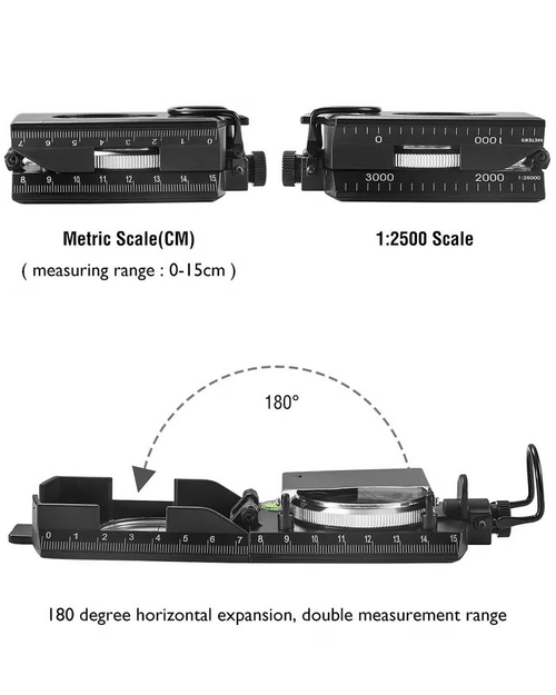 Navigation Compass with Inclinometer