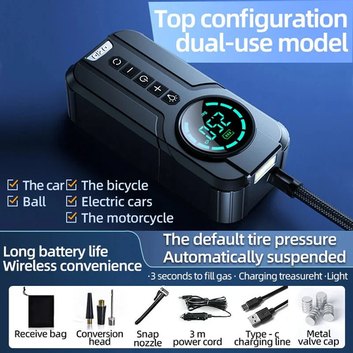New upgrade of technology Car inflatable pump