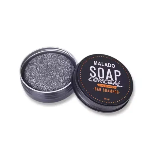 🎁Buy 1 get 1 free🎁 Shampoo soap turns white hair into black hair Men's shampoo soap gently moisturizes black hair and makes hair smooth