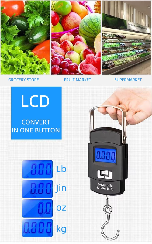 Portable electronic scale
