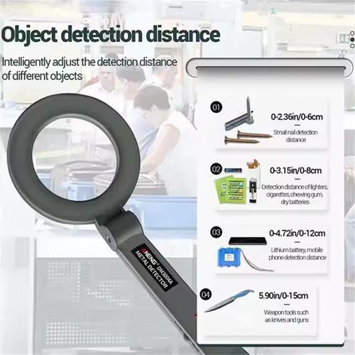 Handheld Highly Sensitive Metal Detectors