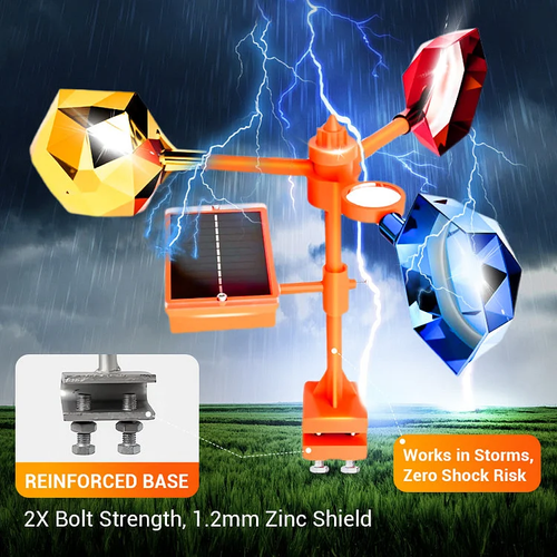 Bird Scare Reflector & Wind Spinner with Sound