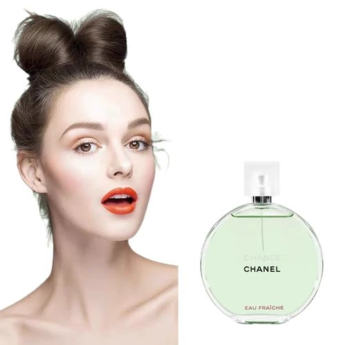 跨境香奈兒邂逅香水粉色黃綠柔情持久女士淡香正品大牌100ml