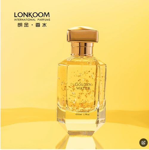 LONKOOM朗金璨金之水香水女高級優雅性感連鎖店熱賣好聞持久留香