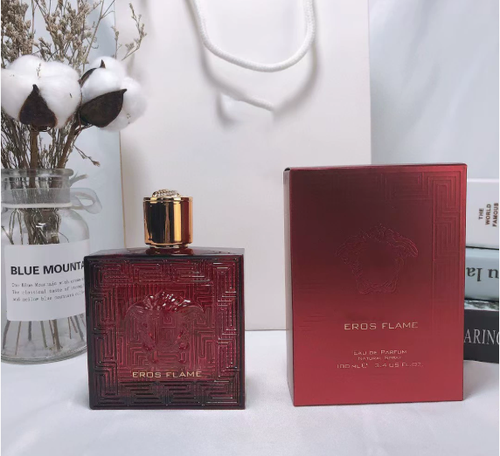 跨境perfume爱罗斯eros蓝红黄爱神心得地中海海神同名粉钻香水