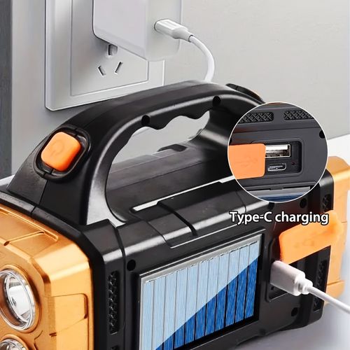 Solar Rechargeable Flashlight