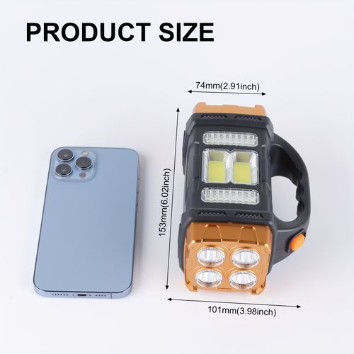 Solar Rechargeable Flashlight