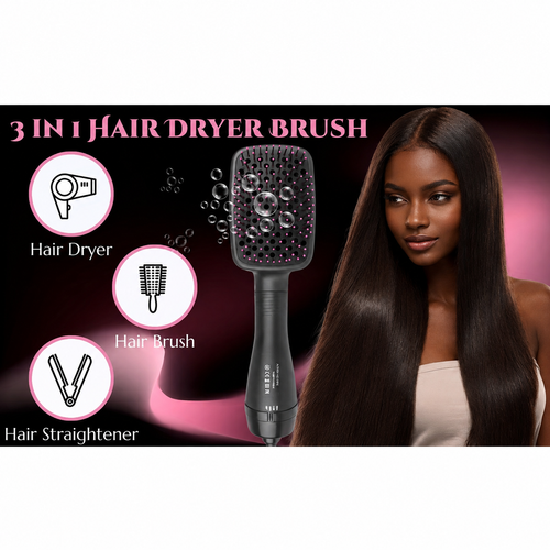 Portable Straightener Brush