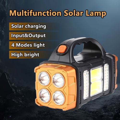 Solar Rechargeable Flashlight