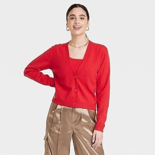 Women's Cardigan - A New Day Red M