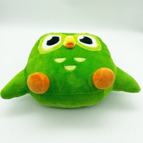 Owl Plush toy Anime Duolingo Duolingo Cute Plush Doll Green Duet Plush toy 20cm