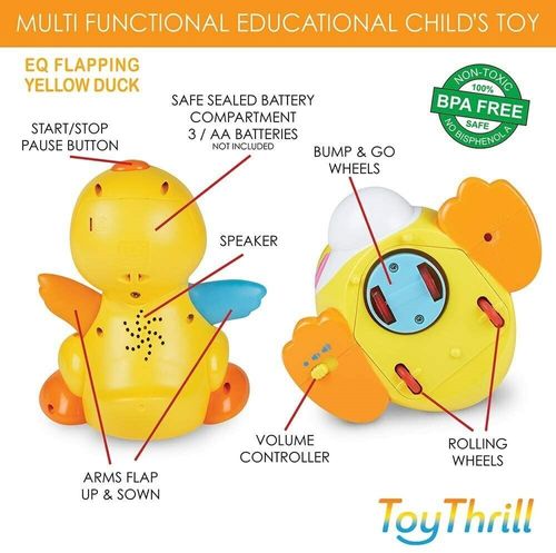 Light Up Dancing Singing Duck Toy Infant, Baby Toddler Musical Educational Toy