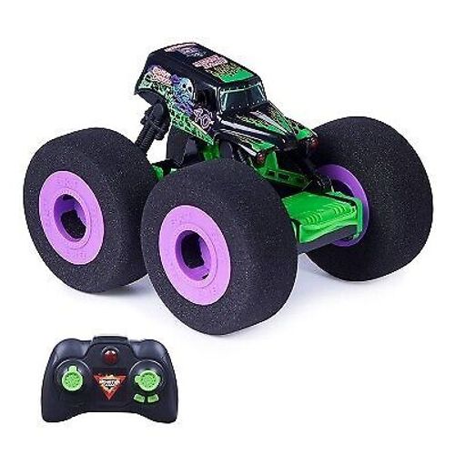 Monster Jam Official Ramp Champ Grave Digger Indoor Super Soft Remote Control