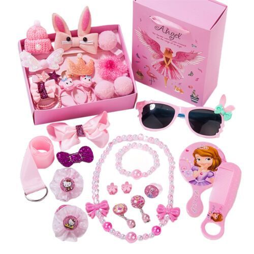 28Pc Baby Girls Makeup Toys Beauty Set Princess Pretend Simulation Toy Kids Gift