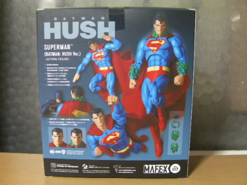 Re-release MEDICOM TOY MAFEX No.117 SUPERMAN HUSH Ver. Figure BATMAN