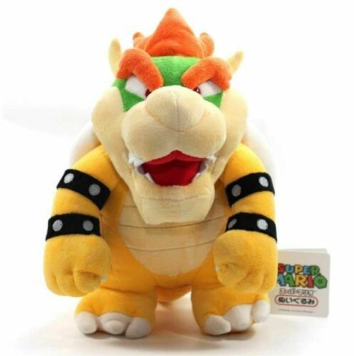 Super Mario Bros. Toys Animals Standing Bowser Plush Doll 10 Inches Kids gift