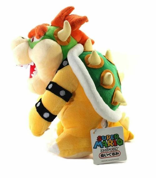 Super Mario Bros. Toys Animals Standing Bowser Plush Doll 10 Inches Kids gift