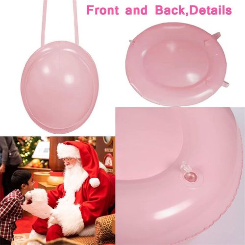 Inflatable Santa Claus Belly Fake Pregnant Belly Empty Fake Belly Cosplay