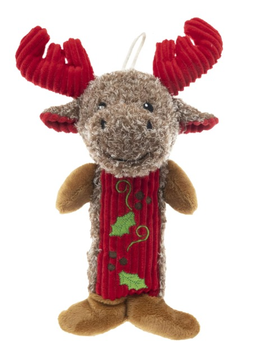 HOLIDAY Dog Toy~Squeak VibrantLife~ Reindeer - New Chew Level 2 Puppy Christmas