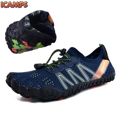 ICAMPS Water Shoes Men Sneakers Barefoot Outdoor Beach Sandals Upstream Aqua Shoes Quick-Dry River Sea Diving Swimming Big size 46