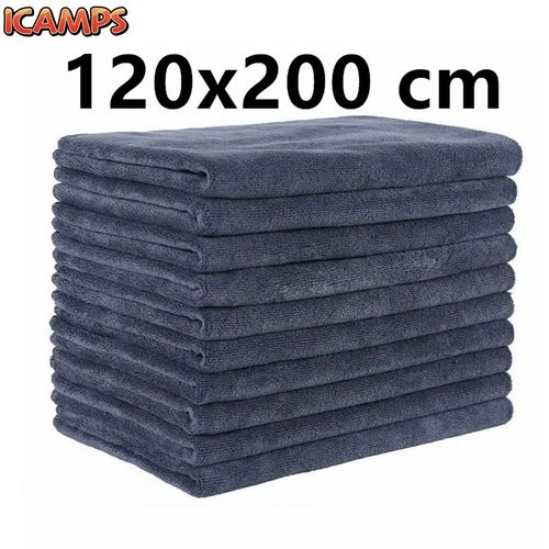 ICAMPS Microfiber Bath Towel, Super Large, Soft, High Absorption and Quick-drying, Sports, Travel, No Fading, Multi-functional Use