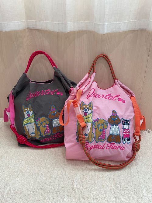 Same Style as Gao Yuanyuans Cute Cat Shoulder Bag Embroider