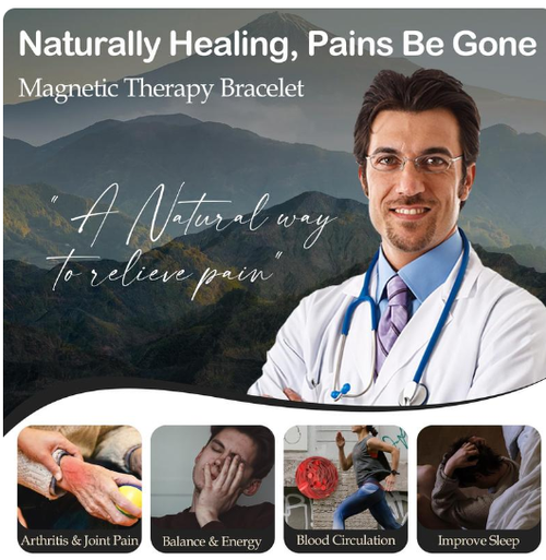 Pure Copper Magnetic Bracelet - Relieve Pain&Boost Circulation
