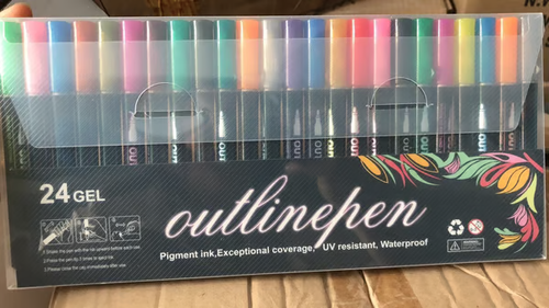 🐱‍🚀✨Super Squiggles Outline Marker pen❤❤