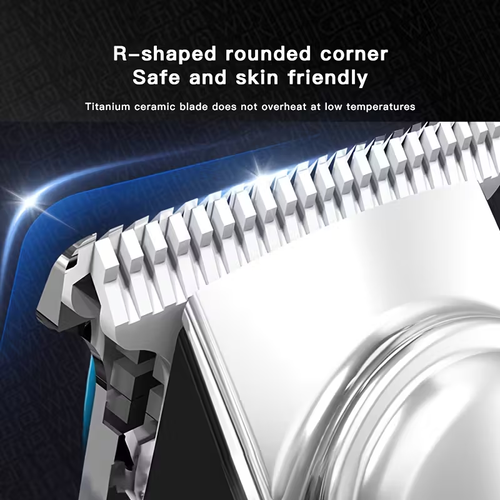 Electric hair clipper, rechargeable smart digital display shaver, suitable for adults and children, home use, and salon hairdressing tools.