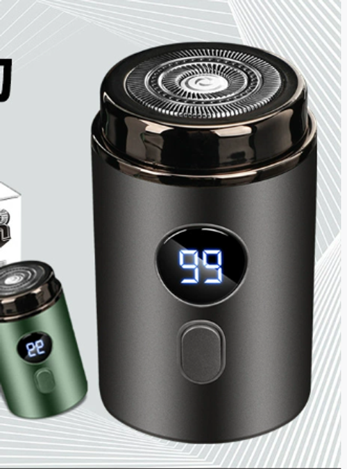 Electric shaver for men, fully automatic, rechargeable, digital display, washable, official genuine product.