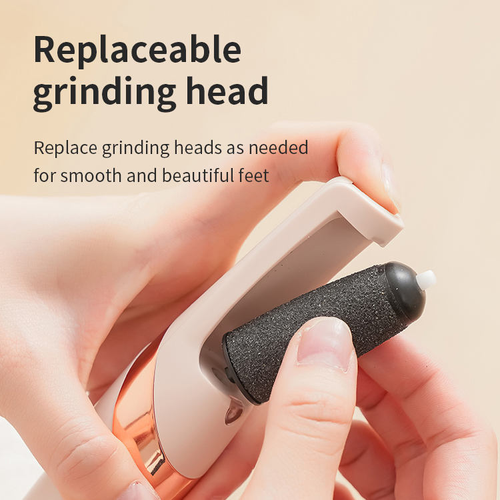Electric foot file, dead skin remover, callus remover, rechargeable foot file, heel scrubber.