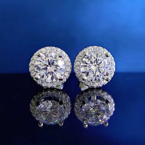 Favorite in Accra ✨ Royal Moissanite Stud Earrings - Brighter Than Diamonds 💍 🇬🇭