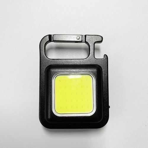 Rechargeable 4 Light Modes Portable Pocket Light Keychain Mini Flashlight With Bottle Opener