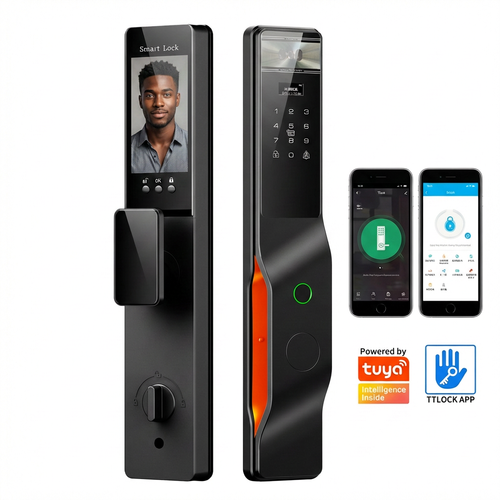 🔐 FORTRESS ONE — AI Face & Fingerprint Smart Lock 🇬🇭🚪