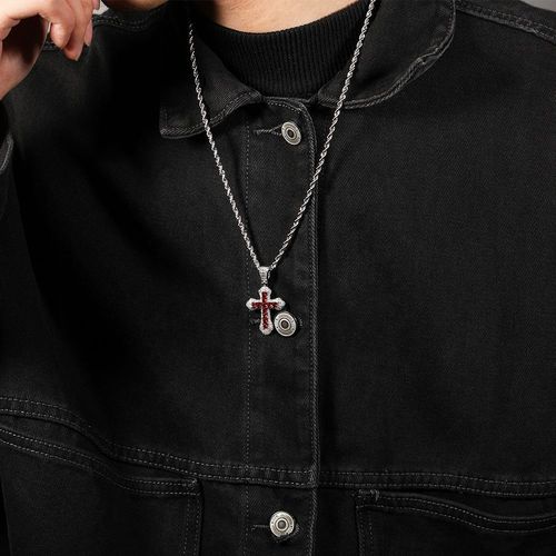 HolyIce Iced Out Cross Pendant Necklace ✝️💎