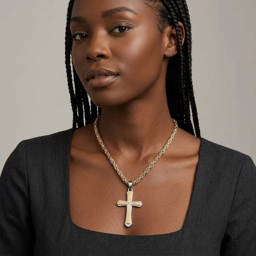 The Divine Royal Byzantine Cross Necklace (🔥Super Discount on Hot Items)