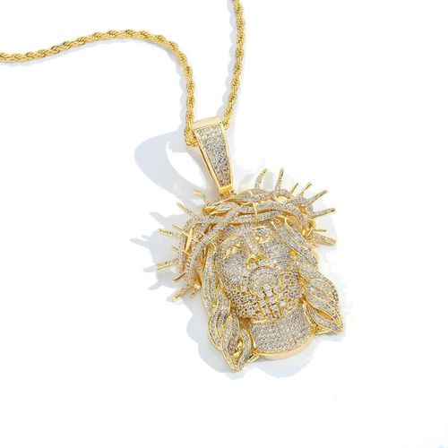 Divine Shine Jesus Necklace