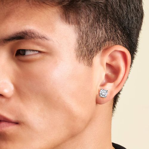 BrilliantIce 4-Prong 5mm Solitaire Stud Earrings 💎❄️