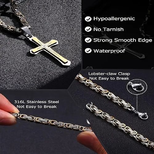 The Divine Royal Byzantine Cross Necklace